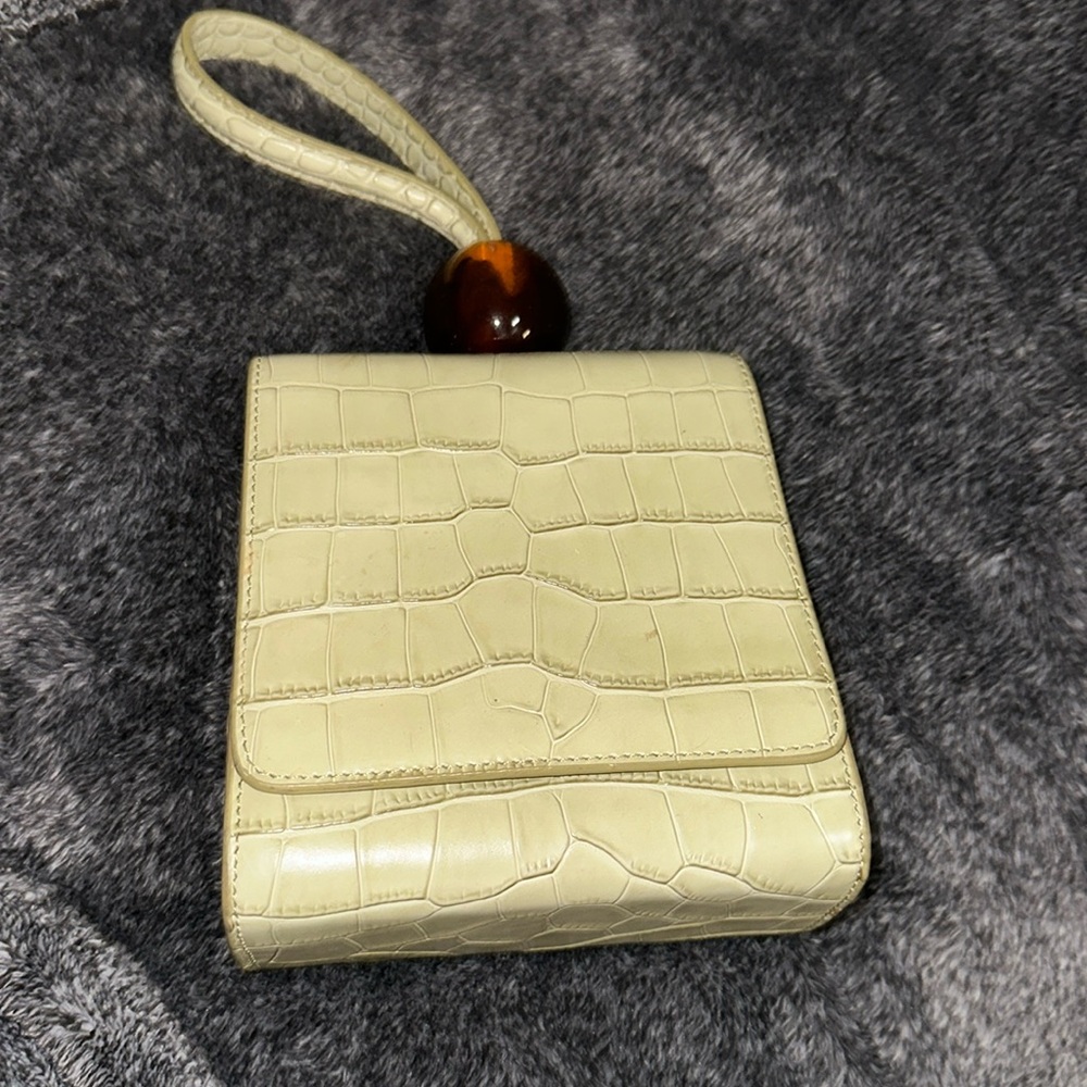 BY FAR dark green handbag ✶